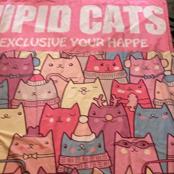 Anime Cats Bedding Cats Kittens Anime Animated Girls Pink Duvet